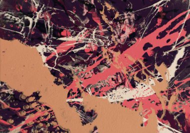 Metin için yeri olan boya lekeleriyle soyut arkaplan    