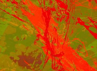 Metin için yeri olan boya lekeleriyle soyut arkaplan