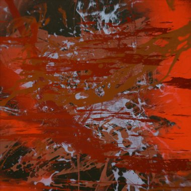 Metin için yeri olan boya lekeleriyle soyut arkaplan