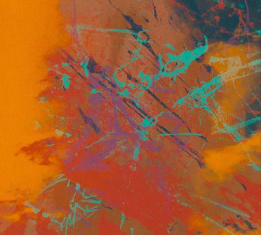 Arkaplanda soyut renkli lekeler 