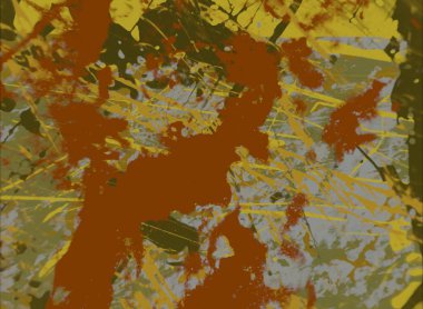 metin için alan ile arka planda soyut renkli lekeler