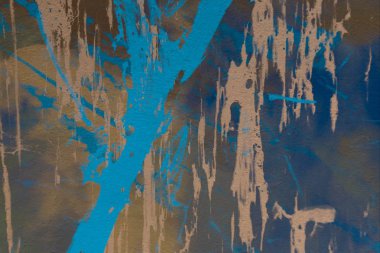 Arkaplanda soyut renkli lekeler