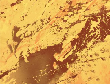 Arkaplanda soyut renkli lekeler