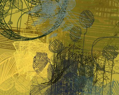 Grunge arka plan soyut Illustration