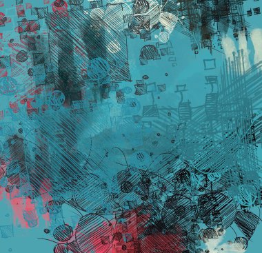 Metin için alanı olan soyut arkaplan