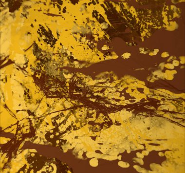 metin için alan ile arka planda soyut renkli lekeler