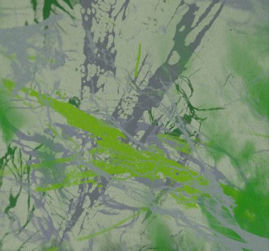 Metin için yeri olan boya lekeleriyle soyut arkaplan