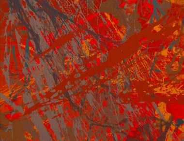 Arkaplanda soyut renkli lekeler 