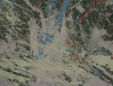 Arkaplanda soyut renkli lekeler