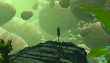 denizin tropikal görüntü