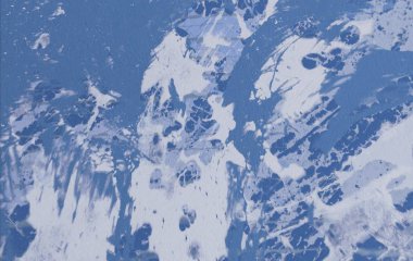 Metin için yeri olan boya lekeleriyle soyut arkaplan