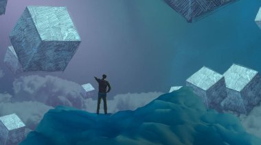 soyut yaratıcı sanat arka plan