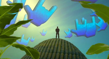 güzel kadın kompozit