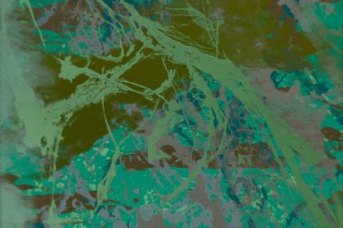 metin için alan ile arka planda soyut renkli lekeler