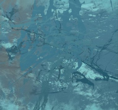 Arkaplanda soyut renkli lekeler