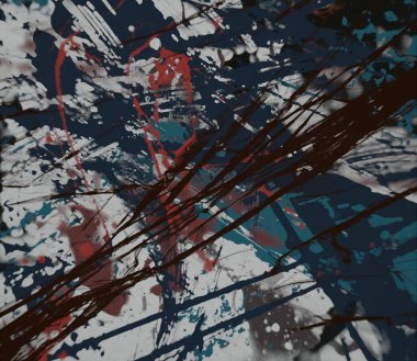 Boya lekeleriyle soyut arkaplan