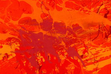 Metin için yeri olan boya lekeleriyle soyut arkaplan   