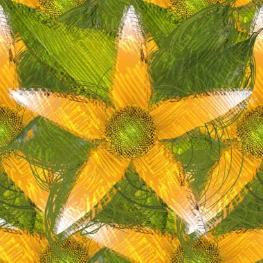 Arka planda çiçekler olan kusursuz desen