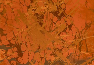 Metin için yeri olan boya lekeleriyle soyut arkaplan