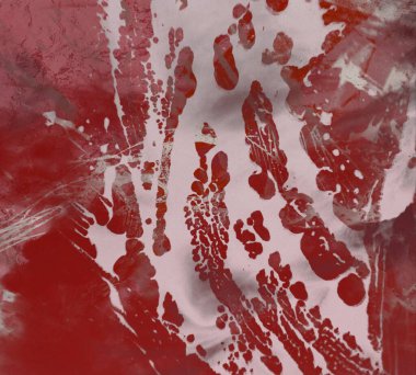 metin için alan ile arka planda soyut renkli lekeler