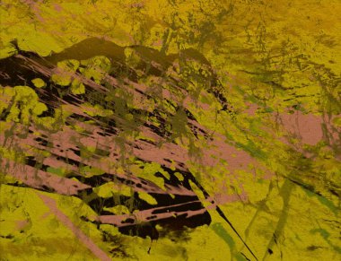 Metin için yeri olan boya lekeleriyle soyut arkaplan