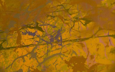 Metin için yeri olan boya lekeleriyle soyut arkaplan 