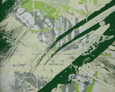 metin için alan ile arka planda soyut renkli lekeler