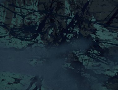 Boya lekeleriyle soyut arkaplan