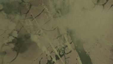 metin için alan ile arka planda soyut renkli lekeler