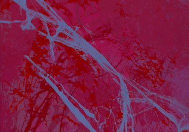 Metin için yeri olan boya lekeleriyle soyut arkaplan