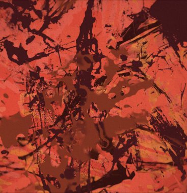 Arkaplanda soyut renkli lekeler