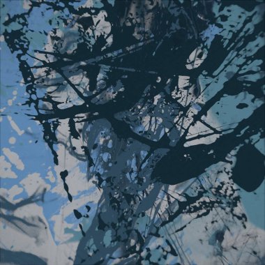 Arkaplanda soyut renkli lekeler      