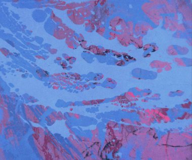 Arkaplanda soyut renkli lekeler