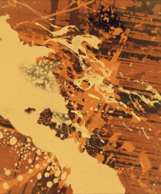 Metin için yeri olan boya lekeleriyle soyut arkaplan    