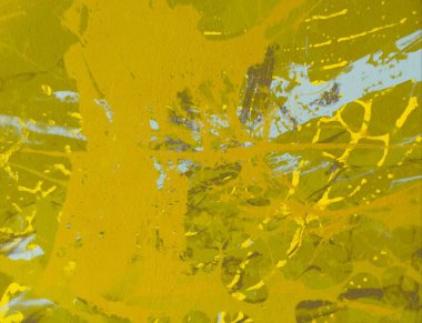 Metin için yeri olan boya lekeleriyle soyut arkaplan