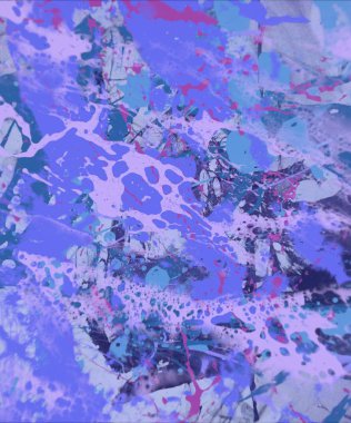 Metin için yeri olan boya lekeleriyle soyut arkaplan