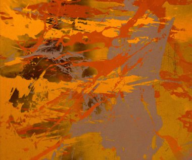 Arkaplanda soyut renkli lekeler