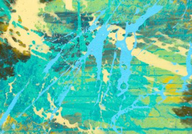 metin için alan ile arka planda soyut renkli lekeler