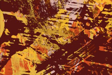 Boya lekeleriyle soyut arkaplan