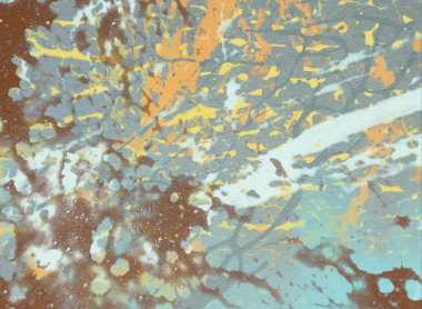 Arkaplanda soyut renkli lekeler            