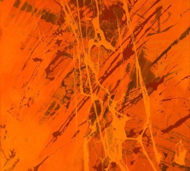 metin için alan ile arka planda soyut renkli lekeler