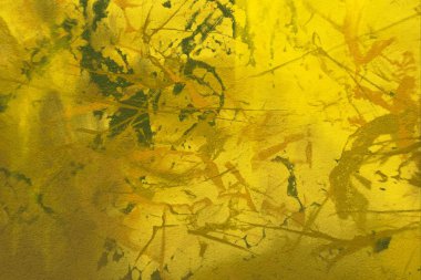 Metin için yeri olan boya lekeleriyle soyut arkaplan