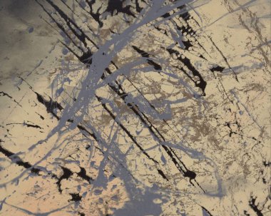 Arkaplanda soyut renkli lekeler