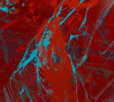 Arkaplanda soyut renkli lekeler 