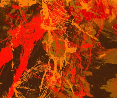 Boya lekeleriyle soyut arkaplan 