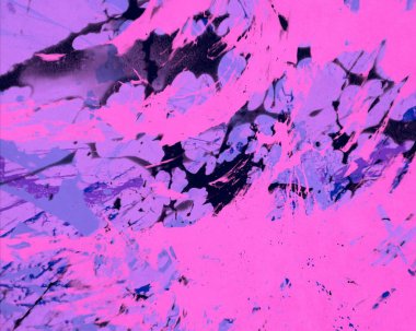 Metin için yeri olan boya lekeleriyle soyut arkaplan