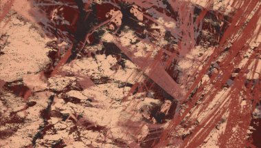 Arkaplanda soyut renkli lekeler            