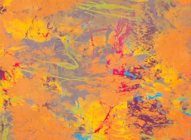 Boya lekeleriyle soyut arkaplan