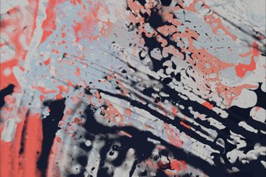 Arkaplanda soyut renkli lekeler