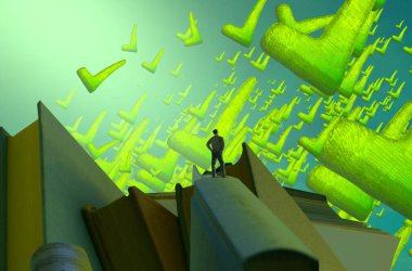 metin için alanı olan soyut kavramsal yaratıcı arkaplan 